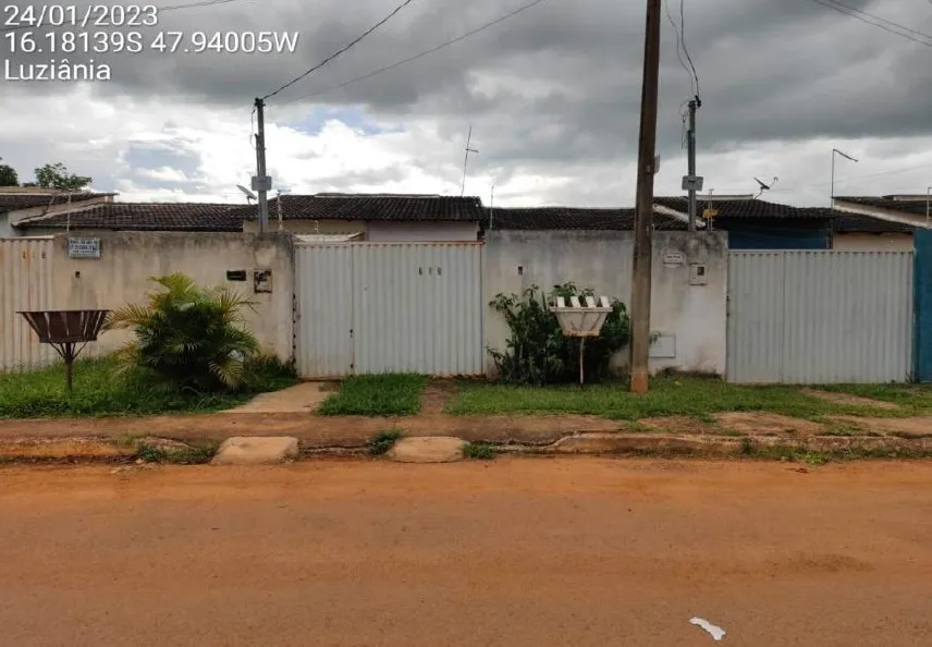 RUA 20, S/N, CASA 01, QUADRA 49, LOTE 23, BAIRRO PARQUE SOL NASCENTE, LUZIÂNIA/GO