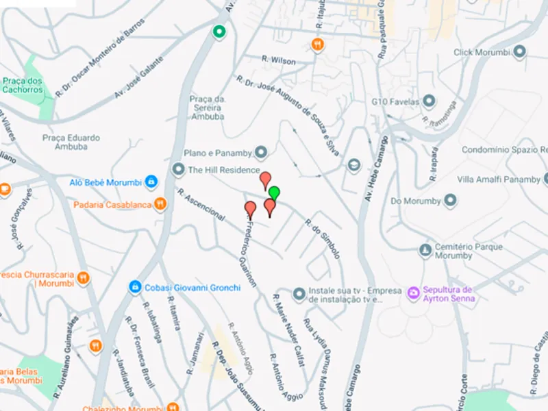 Rua Endereço somente para premium, N°0