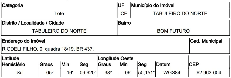 Rua Endereço somente para premium, N°0