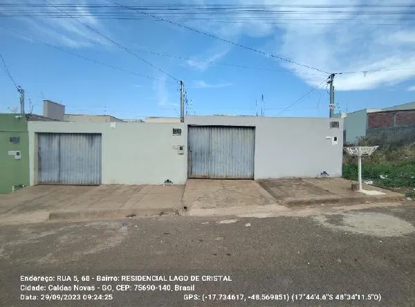 RUA RUA 05, N. 68 QD 06 LT 05A, RESIDENCIAL LAGO DE CRISTAL