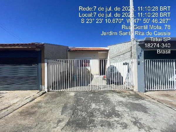 RUA GENTIL MOTA, N. 148 CS A, JARDIM SANTA RITA DE CÁSSIA