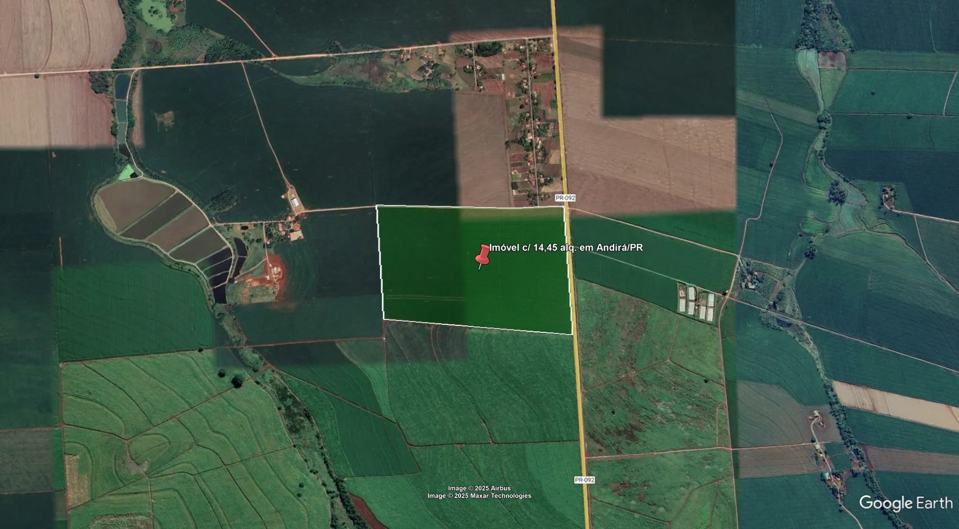 FAZENDA CEDRAL, S/N, ZONA RURAL, ANDIRÁ, PR