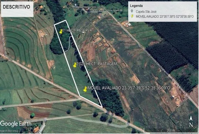 LOTE DE TERRA NO 530-A, SUBDIVISÃO DO LOTE NO 530, DA GLEBA SÃO TOMÉ, SITUADO NO MUNICÍPIO DE SÃO TOMÉ/PR