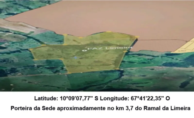 ESTRADA DA LIMEIRA, APROXIMADAMENTE KM 3,8, FAZENDA LIMEIRA